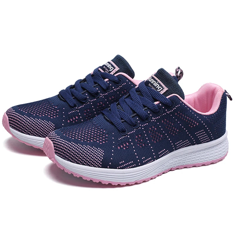 2025 Platform Sneakers – Fashion Trainers | Casual Comfort Lace-Up Shoes for Everyday Style