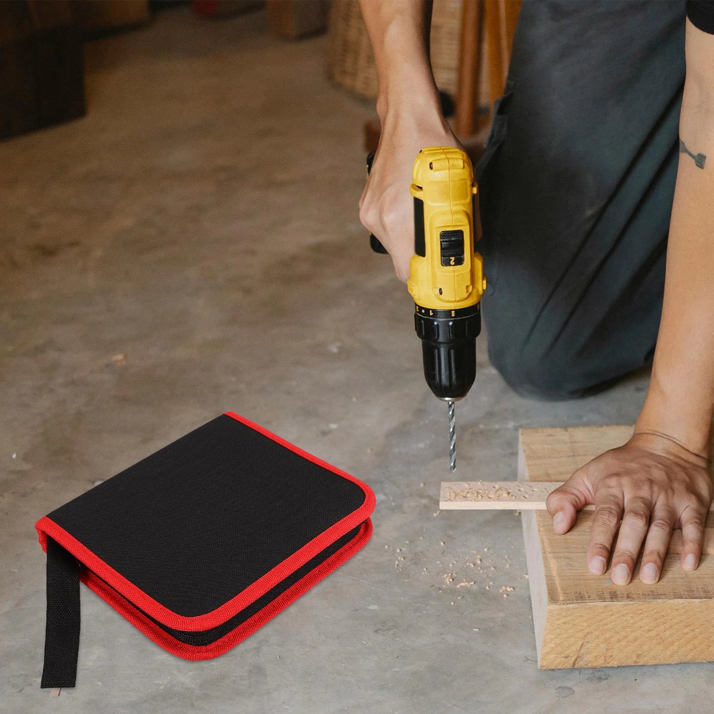 Multi-Purpose Zipper Tool Pouch – Durable Storage for Small Tools & Repair Kits