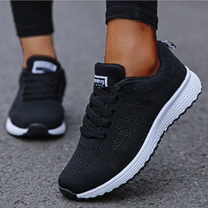 2025 Platform Sneakers – Fashion Trainers | Casual Comfort Lace-Up Shoes for Everyday Style