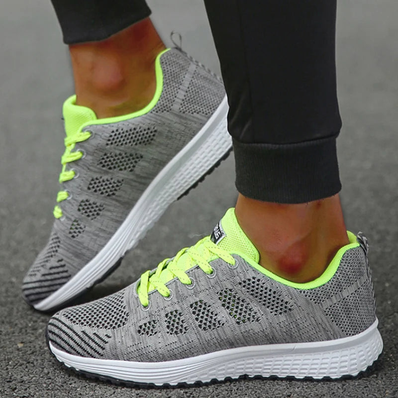 2025 Platform Sneakers – Fashion Trainers | Casual Comfort Lace-Up Shoes for Everyday Style