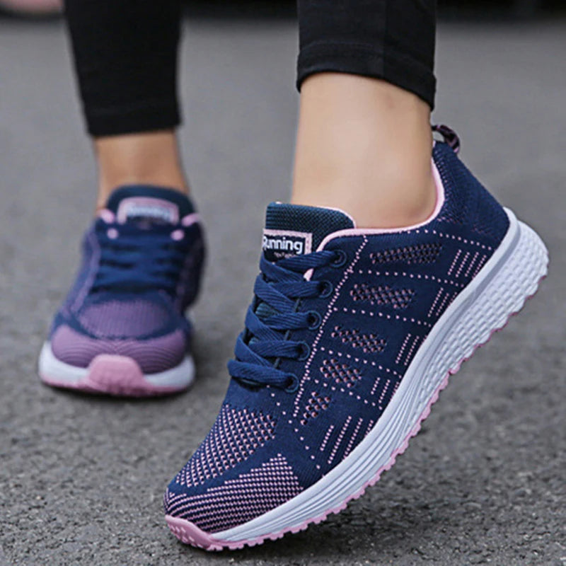 2025 Platform Sneakers – Fashion Trainers | Casual Comfort Lace-Up Shoes for Everyday Style