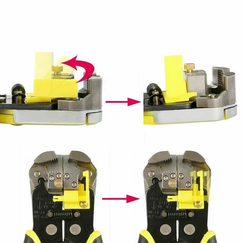 Automatic Wire Stripper & Multifunctional Cable Cutter – Precision Tool for Easy Stripping, Cutting & Crimping (0.2–6mm²)