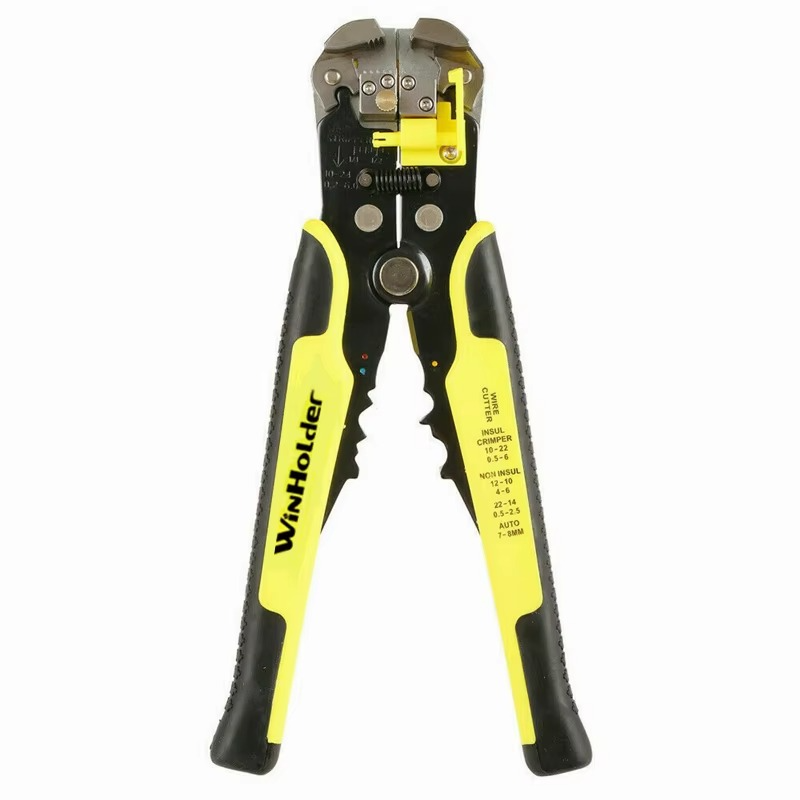 Automatic Wire Stripper & Multifunctional Cable Cutter – Precision Tool for Easy Stripping, Cutting & Crimping (0.2–6mm²)