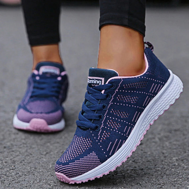 2025 Platform Sneakers – Fashion Trainers | Casual Comfort Lace-Up Shoes for Everyday Style