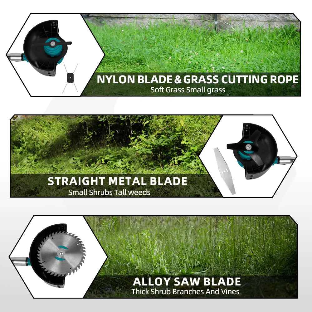 Electric Lawn Trimmer – YOFIDRA Cordless Garden Tool with 100–135cm Reach (Makita Compatible)