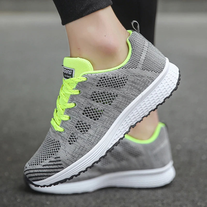 2025 Platform Sneakers – Fashion Trainers | Casual Comfort Lace-Up Shoes for Everyday Style
