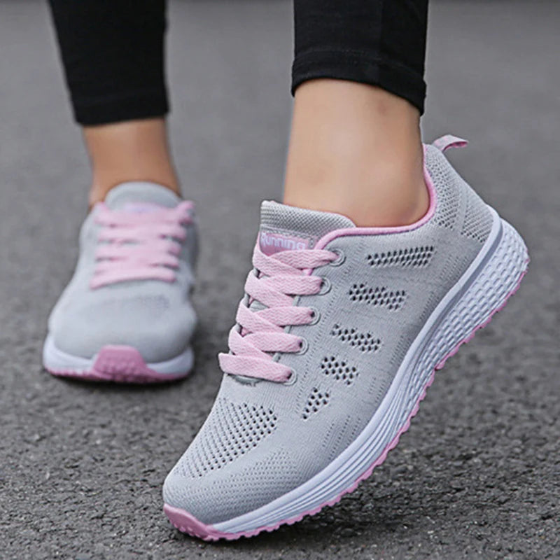 2025 Platform Sneakers – Fashion Trainers | Casual Comfort Lace-Up Shoes for Everyday Style