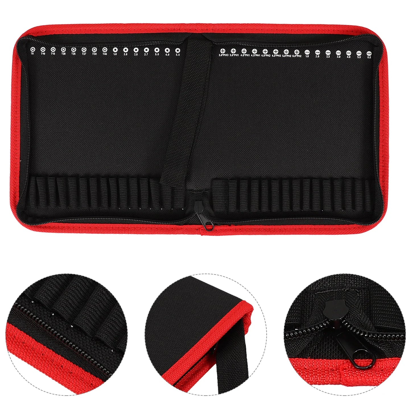 Multi-Purpose Zipper Tool Pouch – Durable Storage for Small Tools & Repair Kits