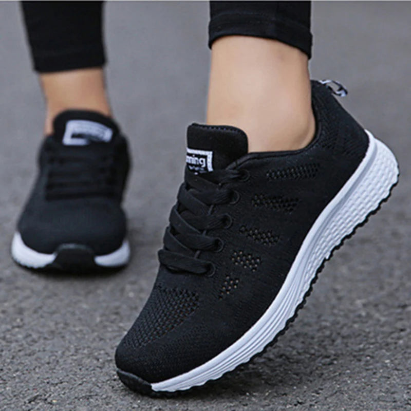 2025 Platform Sneakers – Fashion Trainers | Casual Comfort Lace-Up Shoes for Everyday Style