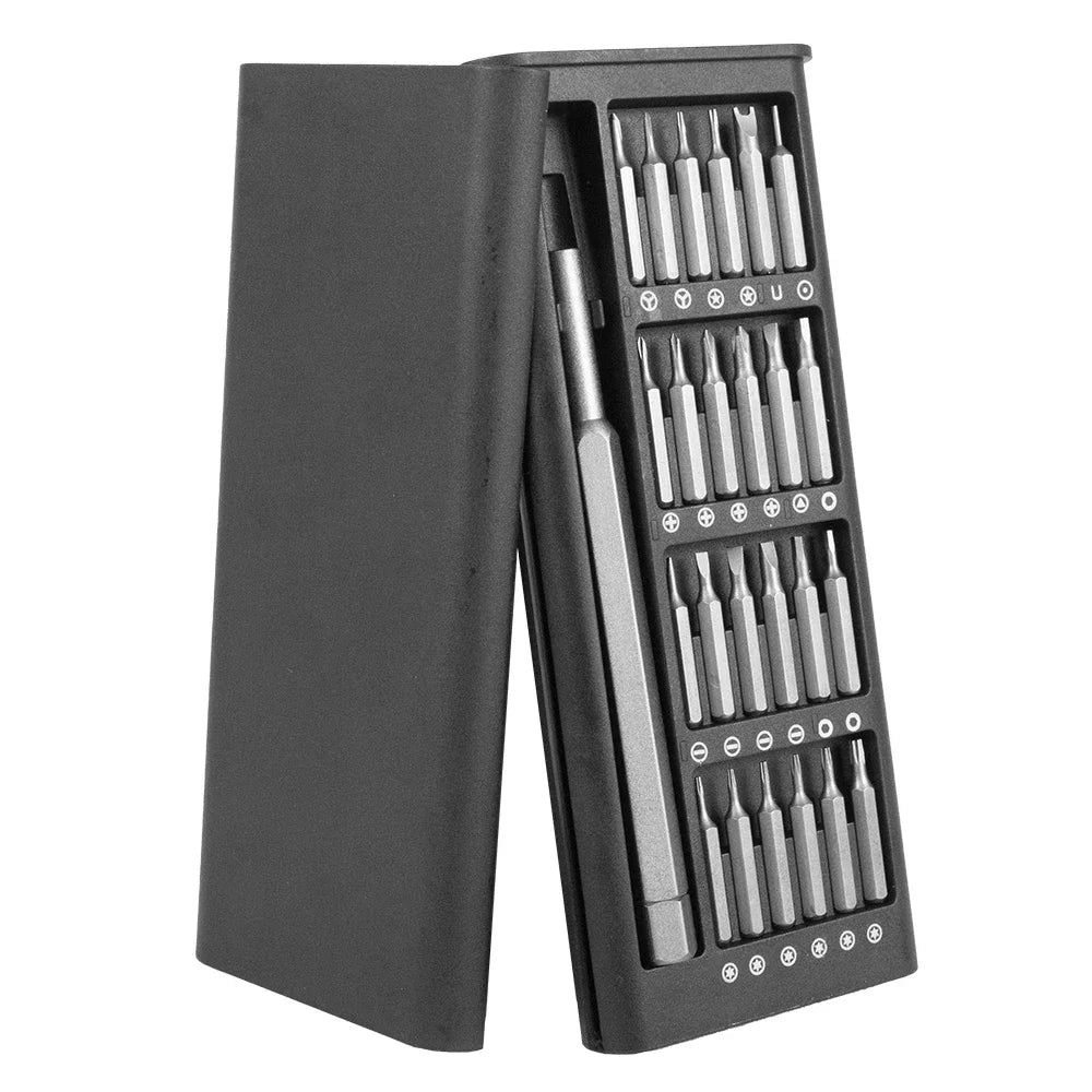 Professional Mini Screwdriver Kit – 25/63-in-1 Magnetic Bits for Phone & PC Repairs