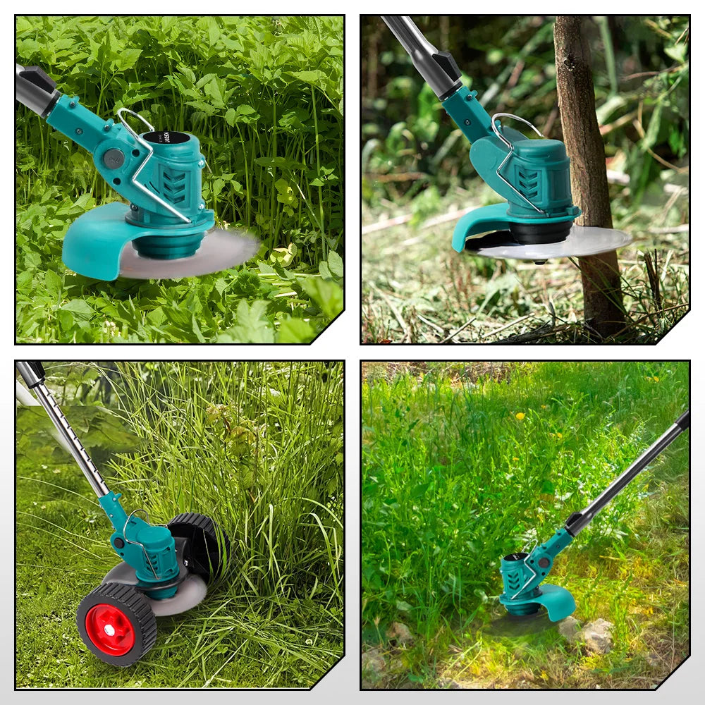 Electric Lawn Trimmer – YOFIDRA Cordless Garden Tool with 100–135cm Reach (Makita Compatible)