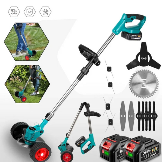 Electric Lawn Trimmer – YOFIDRA Cordless Garden Tool with 100–135cm Reach (Makita Compatible)