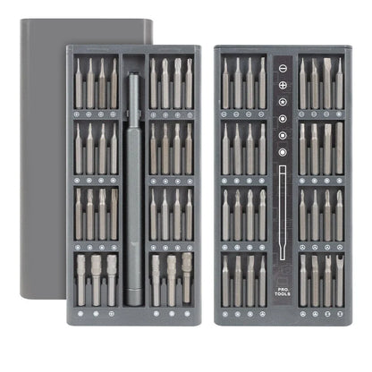 Professional Mini Screwdriver Kit – 25/63-in-1 Magnetic Bits for Phone & PC Repairs