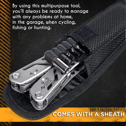Pocket-Sized 24-in-1 Tool – Universal Multi-Pliers for Camping, Wiring & Quick Fixes